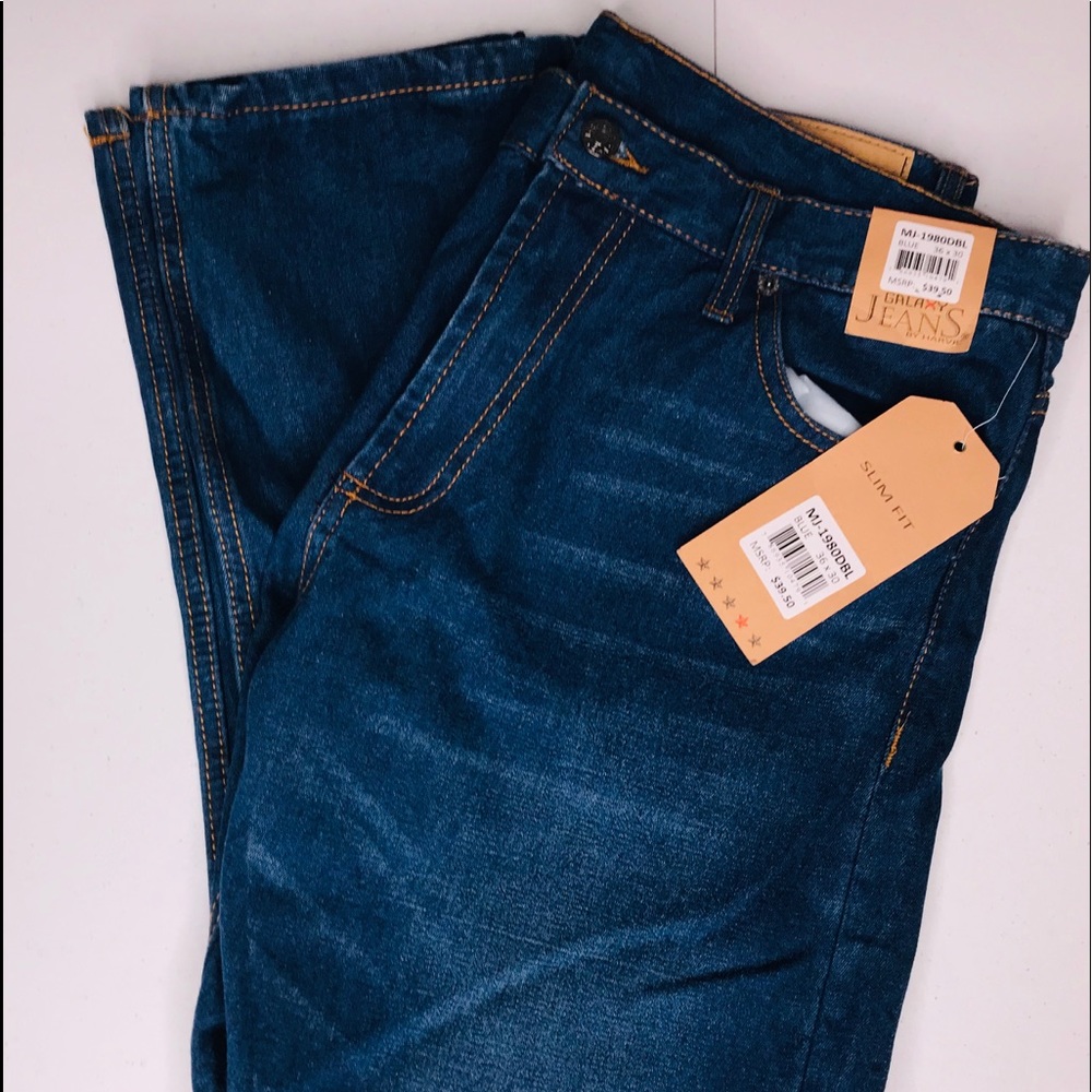 Mens Slim Fit 30 x 36 Jeans